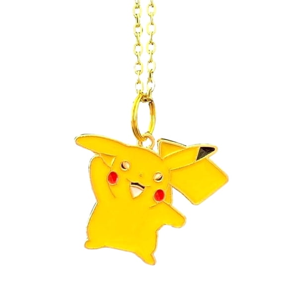 Pikachu Necklace Pokemon Charm Pendant