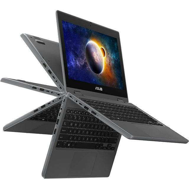 ASUS 2-in-1 Touch 11.6" Intel N4500 128GB 4G LTE Certified Refurb Windows10 pro Refurbished Good