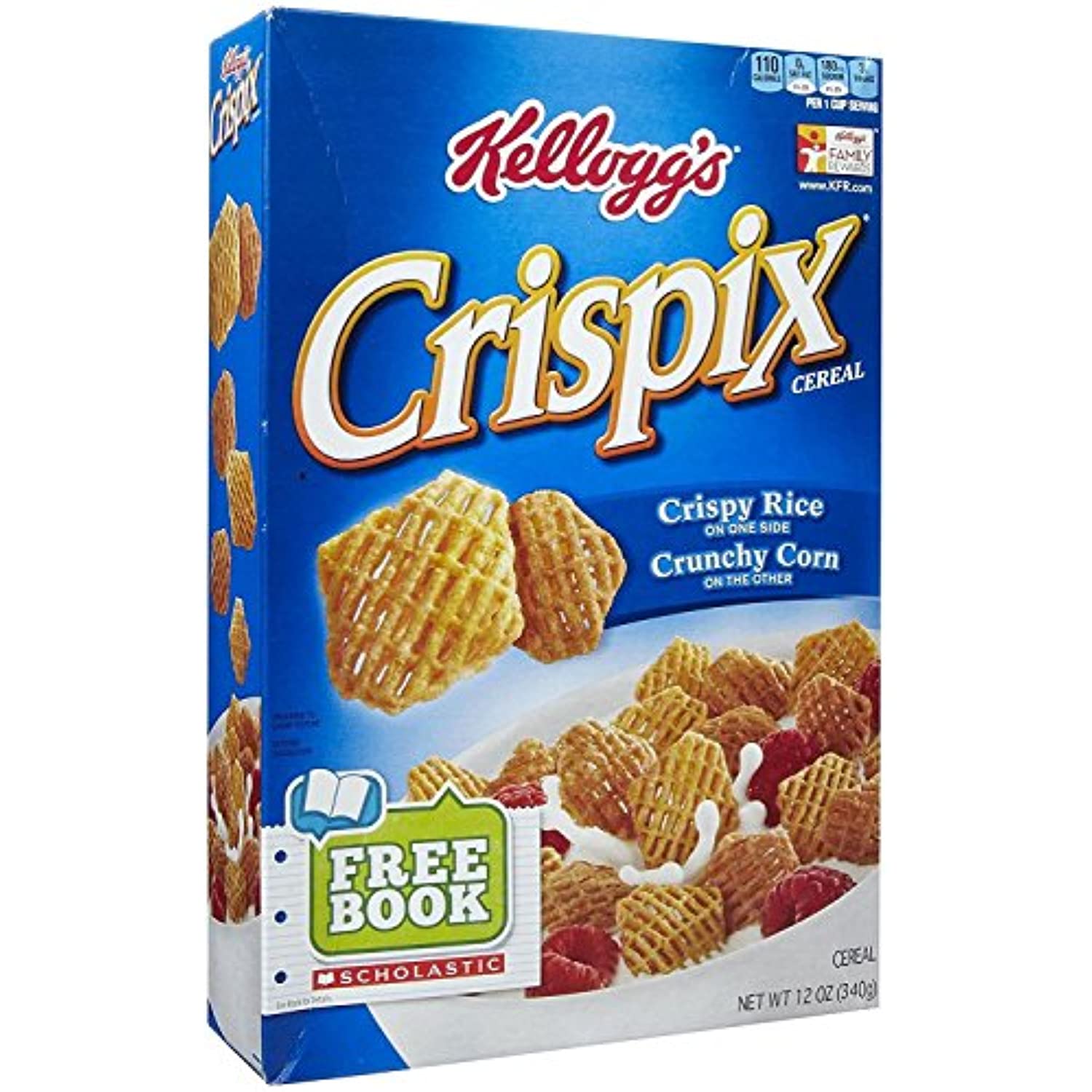 Kelloggs Crispix Cereal 2 Boxes (12 Oz Ea)