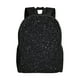 thumbnail image 1 of Fotbe Black Glitter Mochila de Viaje para Laptop, Mochila Ejecutiva Delgada y Resistente 15.6", 1 of 8
