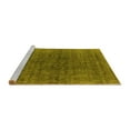 thumbnail image 2 of Ahgly Company Machine Washable Indoor Rectangle Oriental Yellow Industrial Area Rugs, 8' x 12', 2 of 4