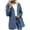 Blue-jackets, variant on Aezemi Women Waterproof Jackets with Striped Liner Zip up Hooded Drawstring Adjustable Windbreaker Tunic Raincoats Fashion Casual Winter Fall Hiking Hoodie Outdoor Blouses 3XL
