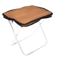 thumbnail image 2 of Taburete plegable portátil Cola ultraligero para Patio Camping senderismo Caqui, 2 of 8