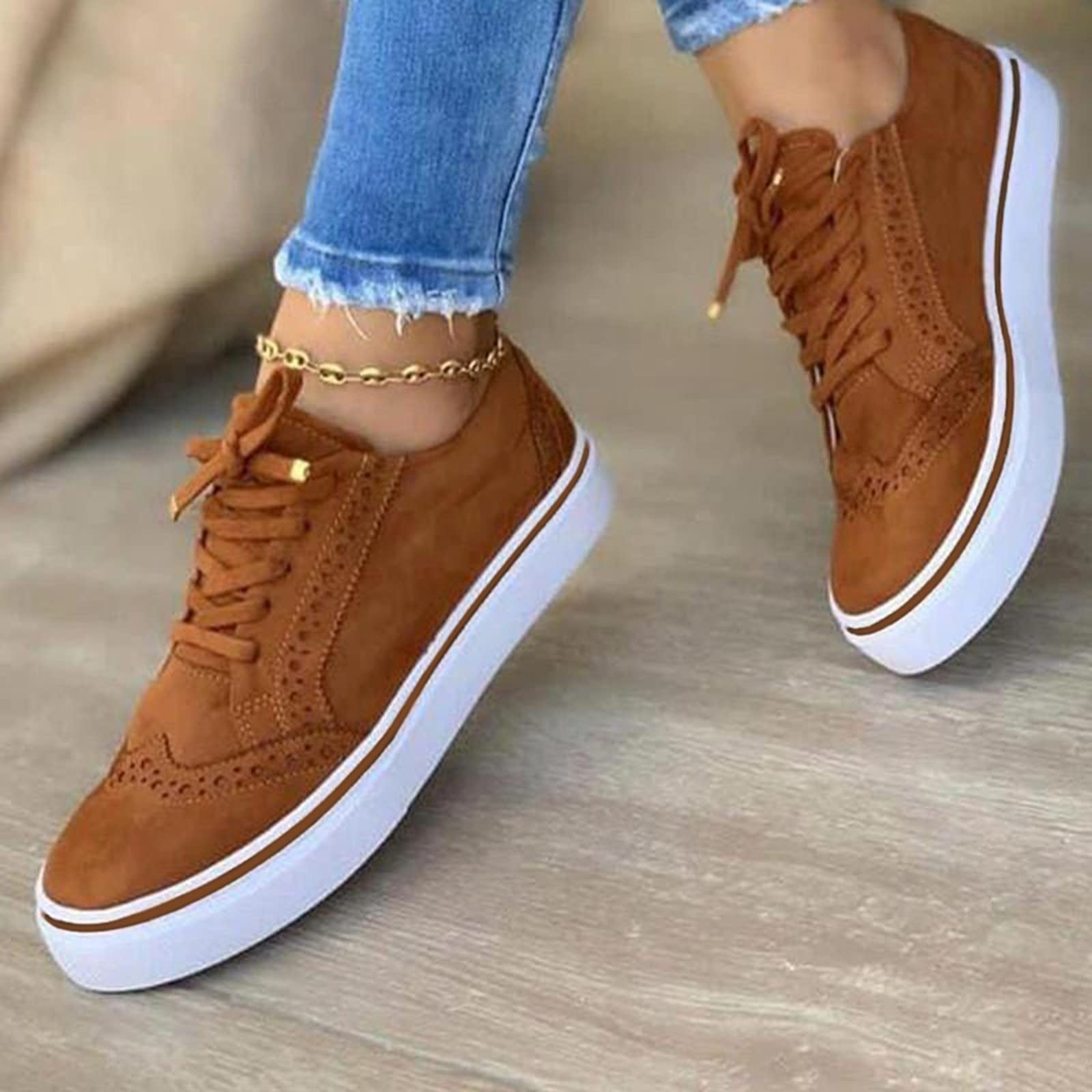 DREAM PAIRS Vrouwen Platform Chunky Fashion Sneakers Wandelen Lace-Up Comfortabele Papa Sneakers Workout Sport Werk Casual Tennisschoenen, Wit, 6.5