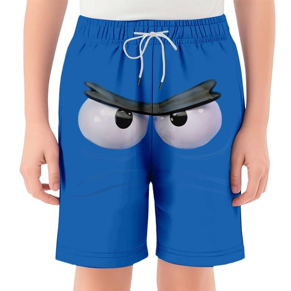 Basketball Shorts Boys Boys Casual Shorts With Graphic Print Elastic Waistband Pockets For Beach And Play