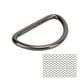 thumbnail image 5 of Anillos En D De Metal, Anillos En D Semicirculares De Servicio Pesado Multiusos Resistentes A La Corrosión Para Maletas Para Mascotas Para Correas De Pecho Para Perros OTVIAP Gris, 5 of 8