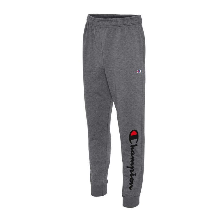 Champion Mens and Big Mens Powerblend Fleece Graphic Jogger up to Size 2XL  