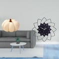 thumbnail image 2 of Juego de cojín de sofá de peluche con forma de calabaza de Halloween y reloj acrílico para dormitorio, sala de estar, cafetería, accesorios decorativo, 2 of 8