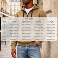 thumbnail image 3 of cllios Half Zip Hoodies for Men with Zippered Front Pocket Drawstring Long Sleeve Casual Hooded Pullover Sweatshirts, 3 of 9