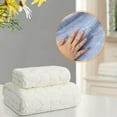 thumbnail image 1 of Ovzne Bath Towel And Towel Two-piece Set Made Of Fleece Thickened Turtle Back Fleece Soft Drying And Absorbent On Clearance, 1 of 7