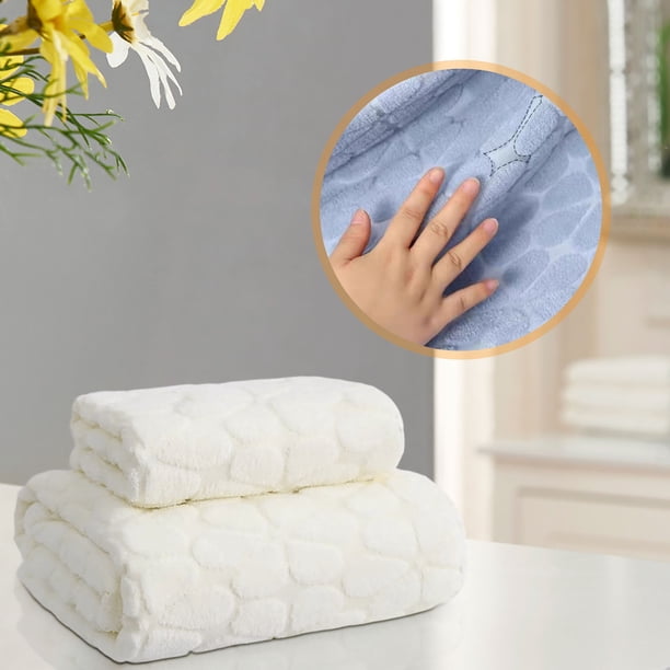 Juego de toallas de baño de forro polar grueso con diseño de tortuga, suaves, absorbentes y de secado rápido, para relajarse en el spa, forro polar premium, tamaño grande (180 x 203 cm)