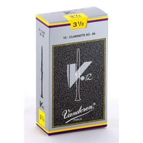 Vandoren Bb Clarinet V.12 Reeds Strength #3.5; Box of 10