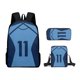 thumbnail image 4 of 2022 BLUE LOCK Merch nuevo conjunto de mochila 3D 3 piezas mochila escolar juvenil liviana bolso de mensajero con impresión 3D estuche para lápices, 4 of 5