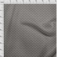 thumbnail image 3 of oneOone Polyester Lycra Medium Gray Fabric Rabbit Animal Sewing Material Print Fabric By The Yard 56 Inch Wide, 3 of 4