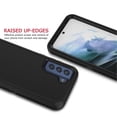 thumbnail image 4 of Galaxy S21 FE 5G Cases, Sturdy Case for Galaxy S21 FE 5G 6.4", Tekcoo Full-Body Heavy Duty Armor Hard Plastic & Shock Absorption Rubber Rugged Bumper 3-in-1 Case Cover -Black, 4 of 7