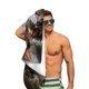 thumbnail image 5 of Leviatán Toalla de playa de secado rápido con diseño temático, regalo para mujeres y niñas, ideal para cumpleaños, fans, amantes de la música, uso en la playa o al aire libre, 78 × 180 cm, 5 of 6