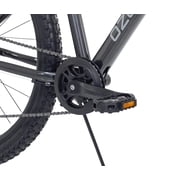 Ozark Trail Timber 27.5 in Mountain Bike, Small Frame, Fits Riders 5 ft 0 in-5 ft 6 in, Black, Adult, Unisex