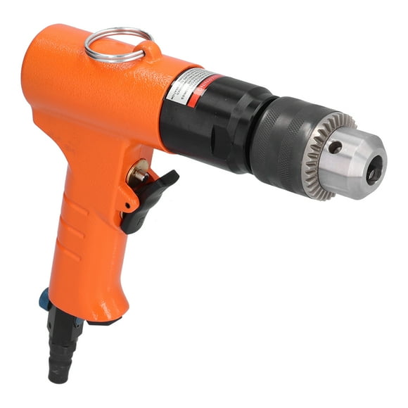 Oubit Air Drill,1/2in Pneumatic Air Drill C Wand CCW Pneumatic Drill Tool Reversible Pneumatic Drill Compact and Lightweight