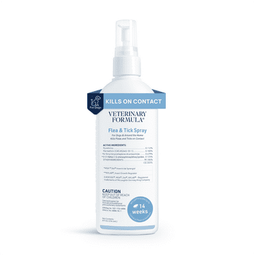 Veterinary Formula Clinical Care Flea & Tick Spray for Dogs, 8 oz.