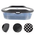 thumbnail image 3 of Weiweiguan 1Pc Plastic Turtle Tank Practical Turtle Feeding Box Reptile Feeding Terrarium, 3 of 6