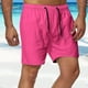 thumbnail image 4 of Pantalones cortos informales de colores vivos para hombre - Poliéster de secado rápido, corte holgado, deportes de playa - Tallas M-XXXXXL, 4 of 5