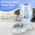 thumbnail image 2 of Flexzion 3.0 L PET Dog/Cat Water Fountain with Antimicrobial Protection, 2 of 9