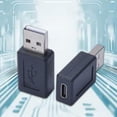 thumbnail image 2 of lanema USB to USB C Adapter USB C Female to USB 2.0 Male Car Charger Type C Converter, 2 of 9