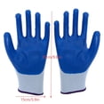 thumbnail image 3 of 2 Pairs Grip Work Gloves, All-Purpose, Gloves for Men, Superior in Wet, Dry, Oily Conditions, Polymer Palm, Large Size,Protective Nitrile Rubber,Labor Gloves, 3 of 6