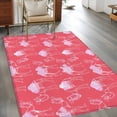 thumbnail image 2 of Camel Area Rugs 3x5 ft Abstract Lines Camel Pink Background Washable Rug Non Slip Indoor Carpet Absorbent Floor Mat for Living Room Bedroom Dining Room, 2 of 9