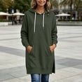 thumbnail image 4 of CHGBMOK Oversized Hoodies for Women Long Sleeve Hoodie Sweatshirts Fall Winter Pullover with Pocket, 4 of 7