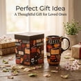 thumbnail image 4 of Topadorn Ceramic Cup Ceramic Latte Cup Coffee Cup with Gift Box 17 oz Movie Theme, 4 of 7