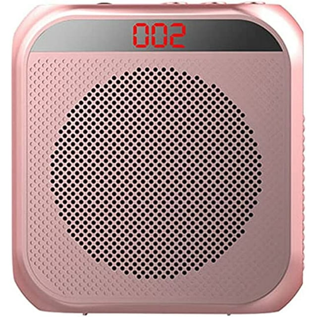Jinsinto Portable Voice Amplifier Megaphone Booster with Wired Microphone Speaker Teacher Training