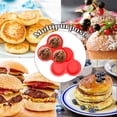 thumbnail image 3 of Injueey Juego de 2 moldes de silicona para huevos, bandejas para muffins y huevos, resistentes a altas temperaturas, para un entorno de Cocina y Comedor negro, 3 of 6