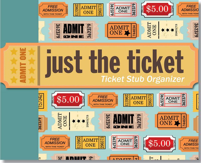 Just the Ticket Ticket Stub Organizer