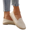 thumbnail image 5 of NexTorq Womens Flats, Wide Loafers for Women, Women Loafers Shoes, Breathable Shoes for Women, Women's Breathable Mesh Flats Shoes, Soft Loafers Flats, Slip on Shoes Loafer Beige 5.5, 5 of 7