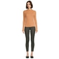 thumbnail image 2 of Self Esteem Juniors Mock Neck Ribbed Top, 2 of 5