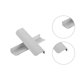 thumbnail image 2 of Tiradores De Gabinete Ocultos Blancos Tiradores de cajón con diseño de arco, tiradores largos ocultos para cocina casera (15 cm), 2 of 8