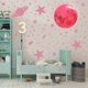 thumbnail image 5 of Calcomanía de pared que brilla en la oscuridad-Adhesivo de pared de salón luminoso para habitación de niños Tmvgtek Para estrenar, 5 of 9