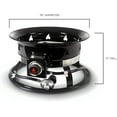 thumbnail image 5 of Outland Living 823 Standard Portable Propane Fire Pit, 19-inch Smokeless Gas Fire Pit, 58,000 BTU, Black | Ideal for Outdoor Camping, Patio, Backyard, Tailgating, Deck, RV, 5 of 5