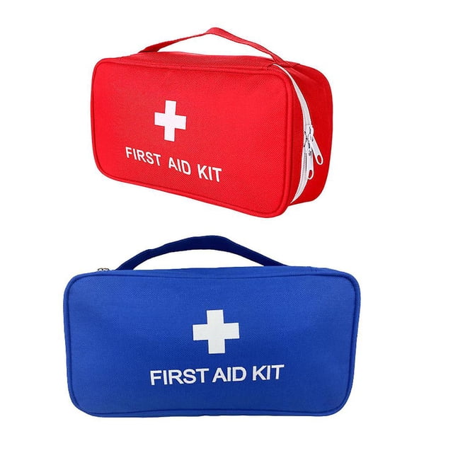 Botiquín de primeros auxilios Botiquín de primeros auxilios médicos de emergencia Bolsa vacía Bolsa de almacenamiento de medicamentos brillar Electrónica