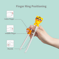 thumbnail image 6 of Bolonie Chopsticks for Kids -Bolonie Tiger Design Chopsticks with Training Case, Yellow Version, 6 of 6