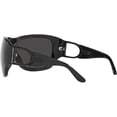 thumbnail image 5 of Ralph Lauren Womens Rl8189q Square Sunglasses Shiny Black/Dark Grey 34 Millimeters, 5 of 5