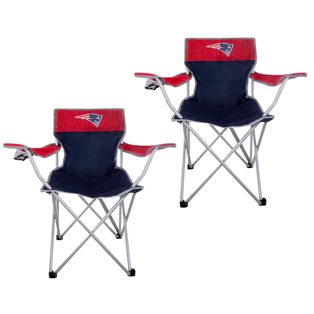 JUEGO DE 2 SILLAS PLEGABLES NFL NEW ENGLAND PATRIOTS 100% ORIGINAL