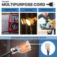 thumbnail image 5 of THONAPA 12 Gauge Extension Cord 25 Ft, SJTOW Oil Resistant & Flame Retardant Heavy Duty Extension Cord Black 3 Prong 25ft, 12/3 Black Outdoor Electric Cable Great for Major Appliance, Farm & Ranch, 5 of 5