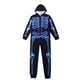 thumbnail image 4 of Jammies familiares de Halloween con capucha y cremallera, ropa de dormir familiar de una pieza para vacaciones, trajes para fiesta de Halloween, vacaciones, negro, HOMBRES XXL, 4 of 6
