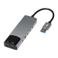 thumbnail image 1 of Tarjeta de sonido USB de fibra óptica SPDIF Tarjeta de sonido para computadora Tarjeta de sonido multifunción externa Compatible con AC-3 para pista de sonido 5.1 compatible con DTS, 1 of 7