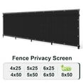 thumbnail image 7 of SUNLAX Privacy Fence Screen 4' x 18' Heavy Duty Mesh Fence Net Cover with Grommets for Patio Porch Pool Backyard Outdoor Chain Link Fence, Black (Customized), 7 of 7