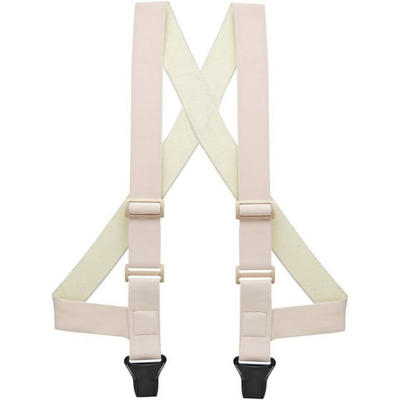 Suspender Store Side-Clip Airport-Friendly Undergarment Suspenders - 1.5-Inch Wide Soft Elastic - Clip - 4 Sizes - Big & Tall