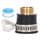 thumbnail image 1 of Conector de grifo Nikou universal para jardín cocina manguera de agua 1/2 pulgada, 1 of 15