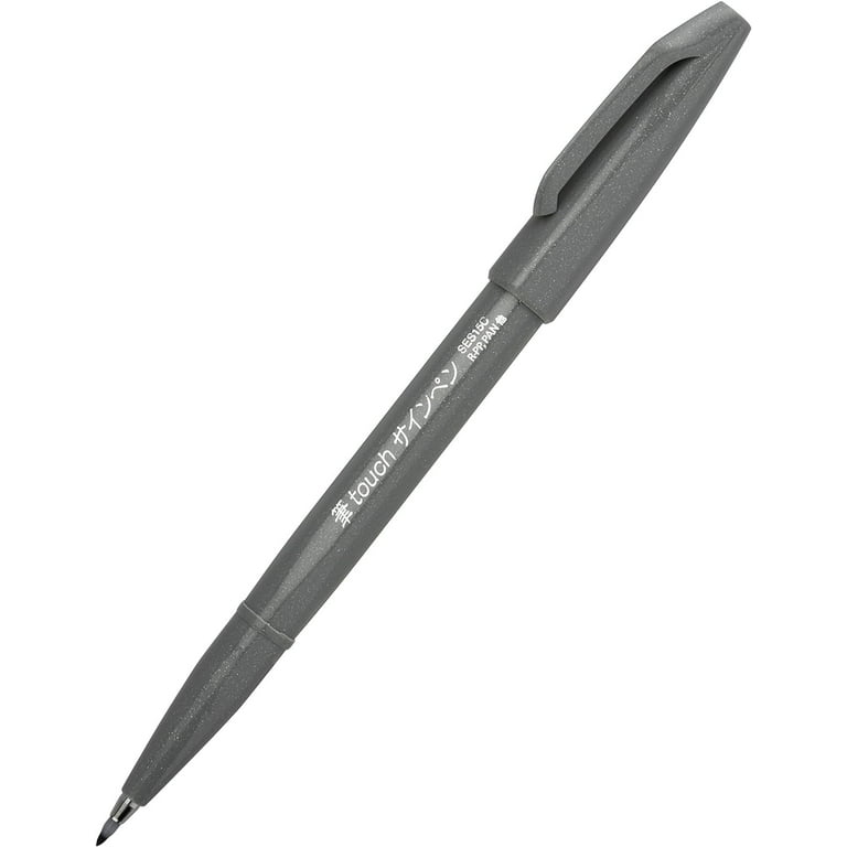 Japan Pentel Fude Touch SES15C Flexible tip sign pens soft brush